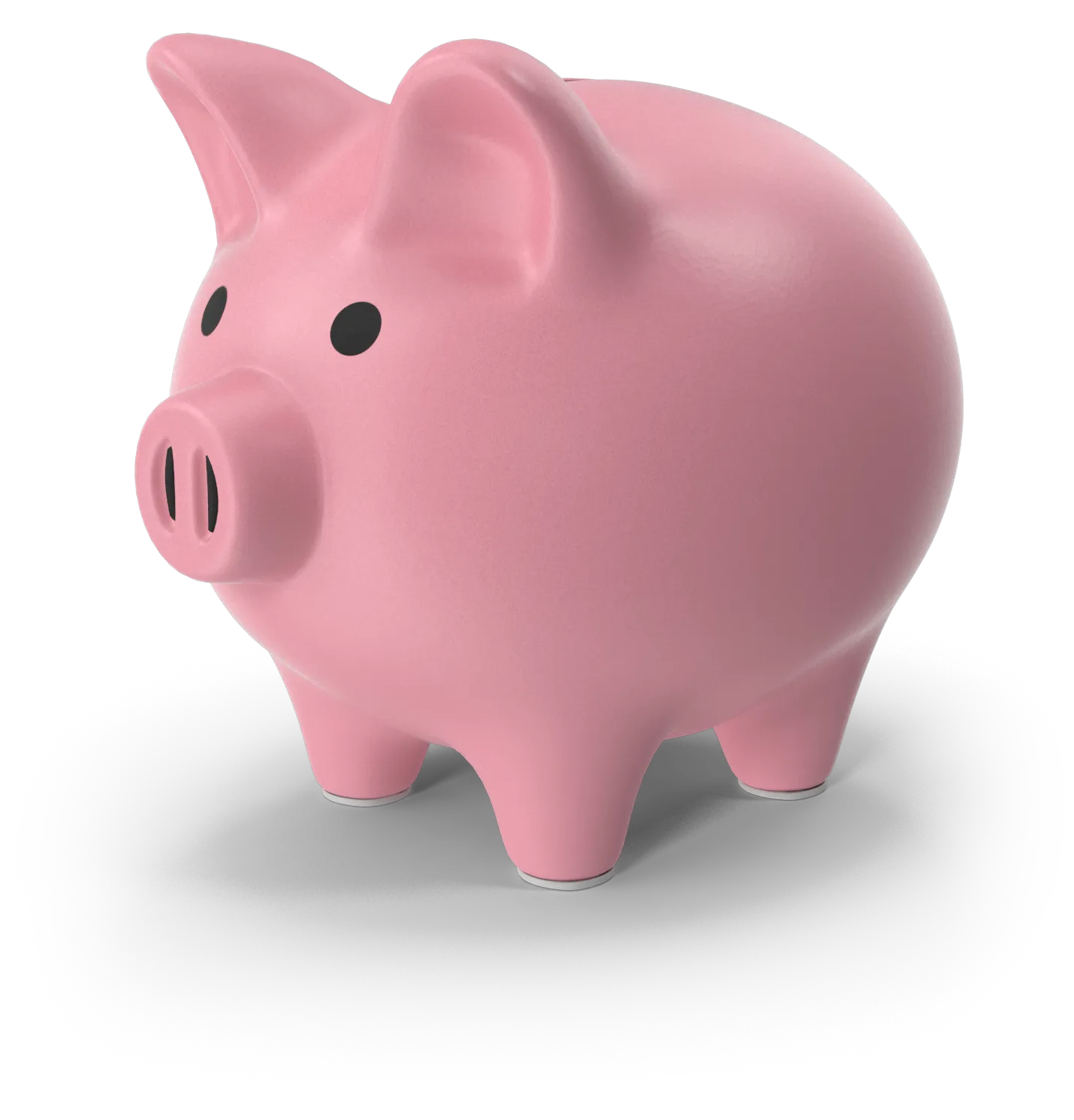 3D-Grafik von Piggy, dem Sparschwein